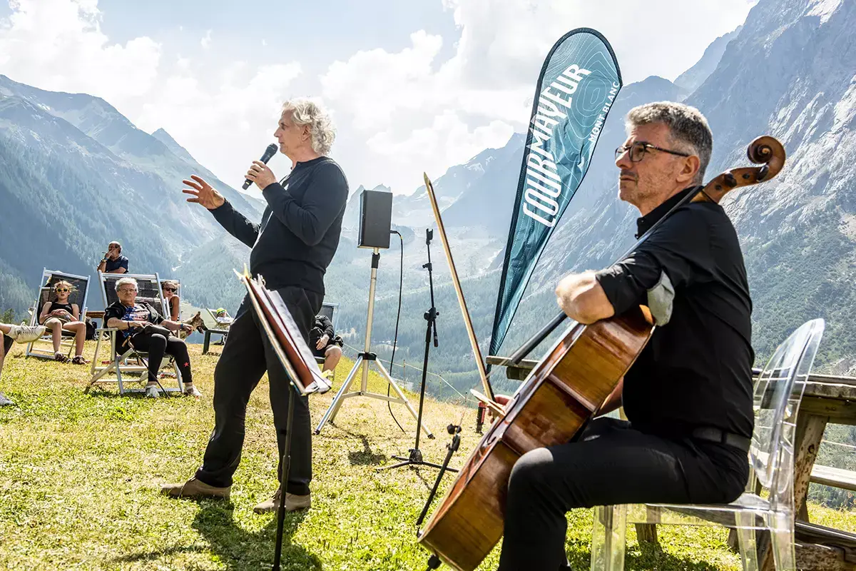 Vivo Verde, Marcello Sirotti, La Grolla. Foto: Giacomo Buzio Che suoni ha l&rsquo;estate a Courmayeur?